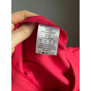 Rekucci Dress Pants Barbie Pink sz 12 Straight Leg‎ Trousers Office Work Pull on thumbnail 7
