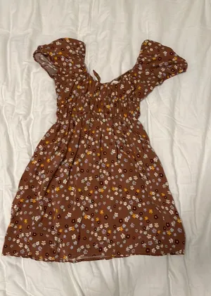 LA Hearts Brown Floral Sundress thumbnail 2