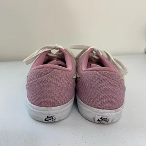 EUC Nike‎ women’s pink SB check solar elemental canvas tie fashion sneakers 10 thumbnail 3