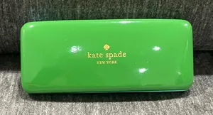 Kate Spade Blue/Green Glasses Case thumbnail 1