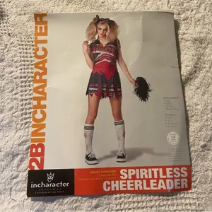 NEW Spiritless Zombie Cheerleader Costume Size Large thumbnail 2