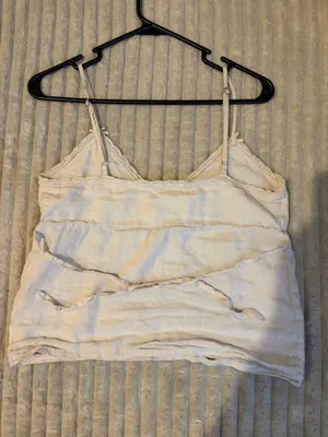 Brandy Melville Tank Top Light Pink Beige thumbnail 4