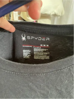 Women's Spyder Long Sleeve Tee Black Pink Size M thumbnail 3