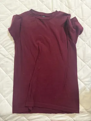 Maroon top Red Size M thumbnail 1