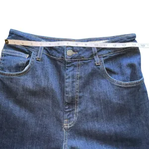 Zara‎ Womens The Marine Straight Wide Leg Jeans Medium Wash Denim Size 6 Boho thumbnail 4