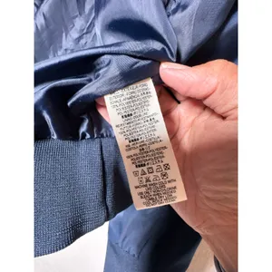 Free People Navy Satin Bomber Jacket M Lightweight thumbnail 6