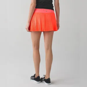 Lululemon Pleat To Street Skirt II- Grapefruit- Size 8 thumbnail 2