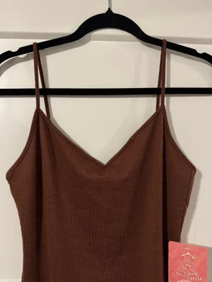 Bodycon slit dress thumbnail 2