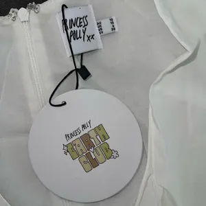 Princess Polly Pasque Mini Dress in White Size 6 New with tags thumbnail 11