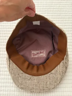 Goorin Bros Tan Speckled Men’s Newsboy Cap thumbnail 4