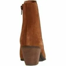 ✨Frye Sandra Chelsea Sz 9 Booties Leather Suede Cognac Cowgirl✨ thumbnail 4