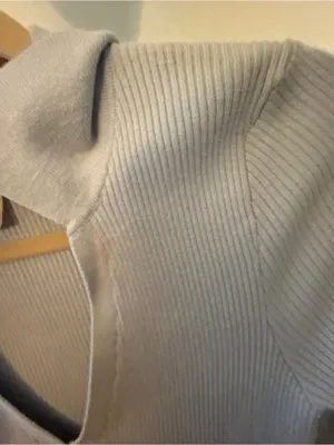 Y2k open edit dress in blue thumbnail 4