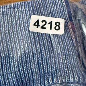 House of Harlow 1960 Ribbed Knit Maxi Skirt Blue Cotton Blend Womens Medium‎ thumbnail 10