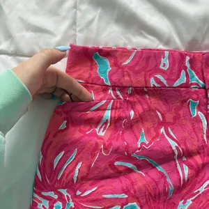 Lilly Pulitzer Ellie Micro Shorts Pink Flirty Sea Womens 0 Beach‎ Summer Preppy thumbnail 2
