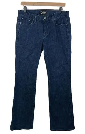 Lucky Brand Long Inseam Jeans 12/31 dark Wash thumbnail 1