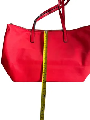 KATE SPADE Red Nylon Shoulder Tote Bag Womens thumbnail 4