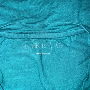 Lake Pajamas T-Shirt Women Large Teal Excellent Pima Cotton Blend Short Sleeve thumbnail 2
