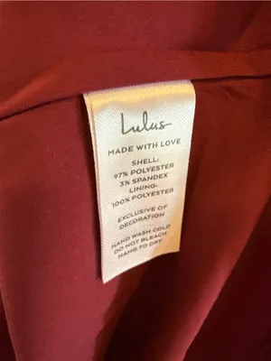 Lulu's Magenta Satin Rosette Halter Dress with Rosette thumbnail 5