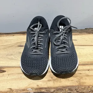Brooks reveal 2 Black Gray Athletic running Sneakers‎ size 6.5 A54 thumbnail 5