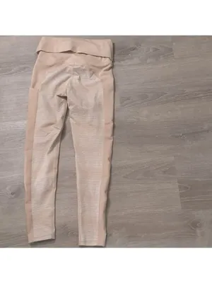 Aerie high rise fold over hugger leggings size medium thumbnail 7