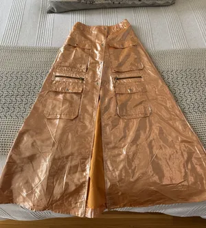 Anthropologie Orange Maxi Skirt thumbnail 1