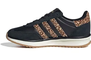 adidas Women's Run 70s 2.0 Shoe w dyed cow fur animal print stripes thumbnail 1