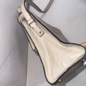 Kate Spade Orchard Valley Doris Soft Taupe Large Satchel Shoulder Bag FAIR CONDI thumbnail 15