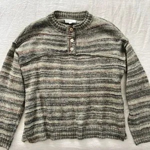 Cleo + Wolf Wool Sweater Green thumbnail 2