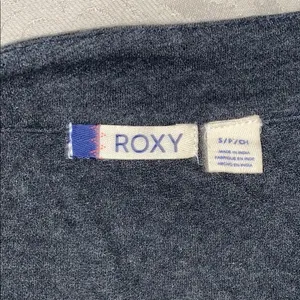 5/$30 🎈 Roxy see you goodbye women’s small‎ charcoal midi wrap skirt thumbnail 5