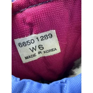 90s Vintage Eddie Bauer Duck Boots Womens 6 Colorblock Teal Magenta Blue Rare thumbnail 5