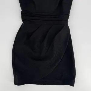NBD Danny Mini Dress Size XS Black One Shoulder Ruched‎ Sheath Cocktail Party thumbnail 6