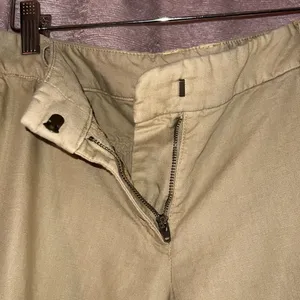Vintage J Crew CityFit Size 10 Linen Blend Trousers thumbnail 5