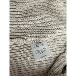 Brandy‎ Melville Cream Oversized Knit Sweater - Brianna Style (MH321) thumbnail 4