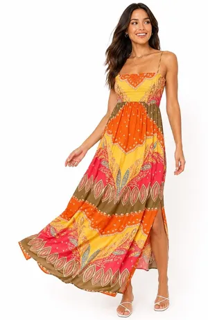 Agua Bendita. Leandra Lula Maxi Dress.‎ thumbnail 1