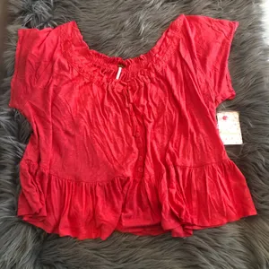 nwt free people camelia charlie blouse size medium thumbnail 1