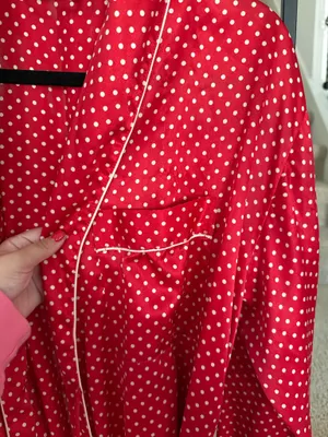 Cacique Red polka dot robe thumbnail 2