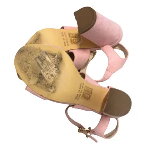 Forever 21 Pink Suede Leather Strappy Sandals Heels Sz 7.5 Worn Once! thumbnail 12