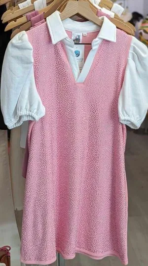 Queen of Sparkles Pink Dress thumbnail 4