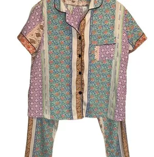 Multicolor Men's Shirt Purple Size L thumbnail 1