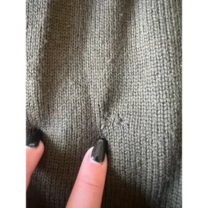 Jones New York Merino Wool Fair Isle Sequin Turtleneck Short Sleeve Sweater L thumbnail 7