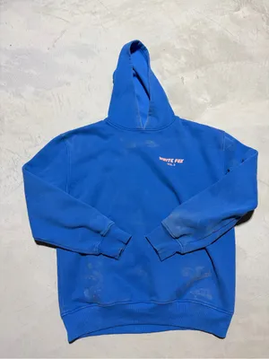 White fox boutique Blue Hoodie Sweatshirt vol 3 s/m thumbnail 1