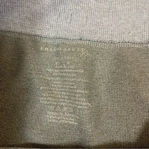 Intimately Free People M Gray Ribbed Seamless High Waist Stretch Biker‎ Shorts thumbnail 3