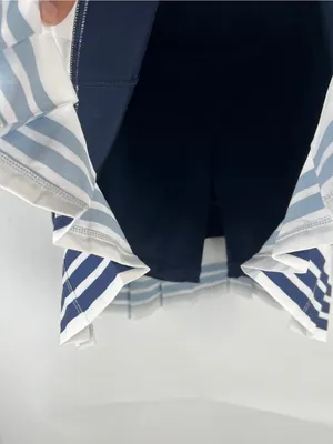Addison Bay Birdie Golf Skort Navy White Pleated Size XL thumbnail 5