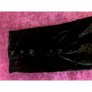 FREE PEOPLE Tell Me About It Top Black Velvet One Shoulder Size XS FEMININE thumbnail 4