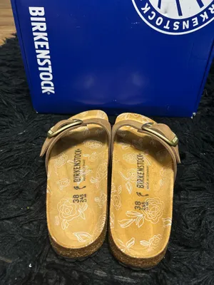 BIRKENSTOCK Madrid big buckle leather sandals slippers shoes women’s eur 38 new thumbnail 3