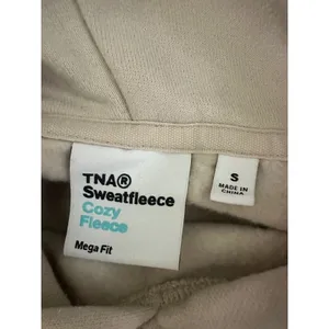 TNA Aritzia oversized fleece pullover hoodie S Small thumbnail 3