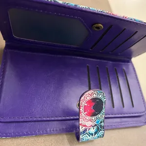 Wallet Galaxy Mandala-passport holder cover RFID blocking travel, wallet unisex thumbnail 8