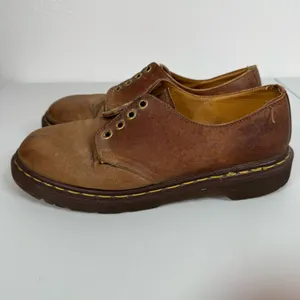 Vintage Dr. Martens Y2K‎ Brown Leather Shoes Size 8 thumbnail 5
