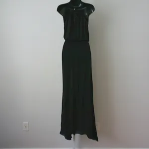 Unveil Ethereal Moody Goth MobWife Formal Evening Gown Maxi Dress S Black thumbnail 4