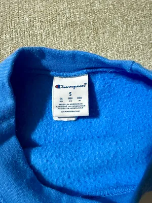 Champion University of Tennessee Lady Volunteers sweatshirt in a vibrant blue. thumbnail 3